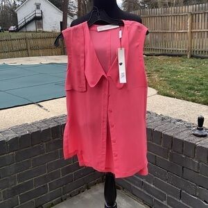Salmon YIGAL AZROUËL Top w/ Tags Size: M